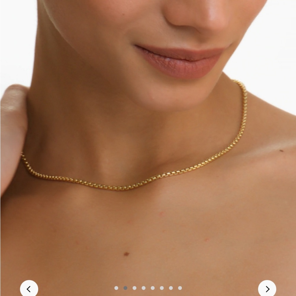 David Yurman Box Chain Gold Necklace - Picture 2 of 12